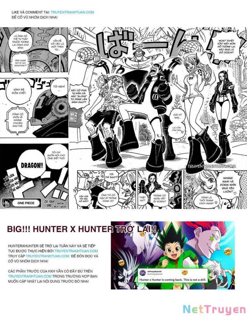 đảo hải tặc - one piece chapter 1064 14