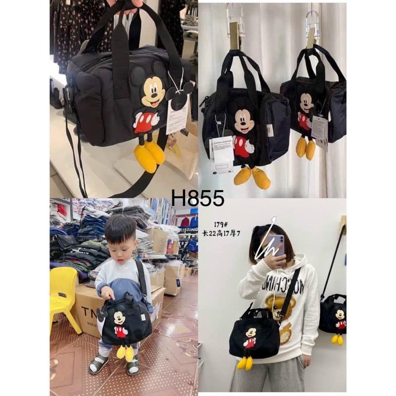 TÚI TRỐNG DU LỊCH, TÚI ĐEO CHÉO CHỐNG NƯỚC MICKEY SIÊU HOT