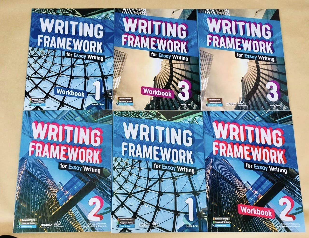 Writing Framework - 18 cuốn + File MP3 | Bản Nhập Khẩu