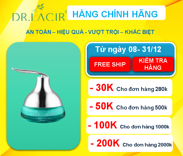 ] - DR. LACIR - Hàng Chính Hãng Hàn Quốc