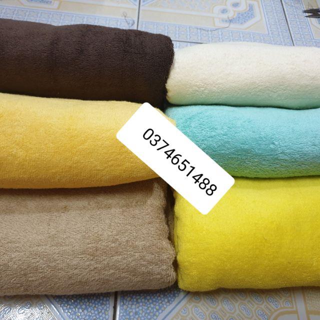 Khăn tắm cotton 100% xuất nhật size to logo nhật sịn 340g