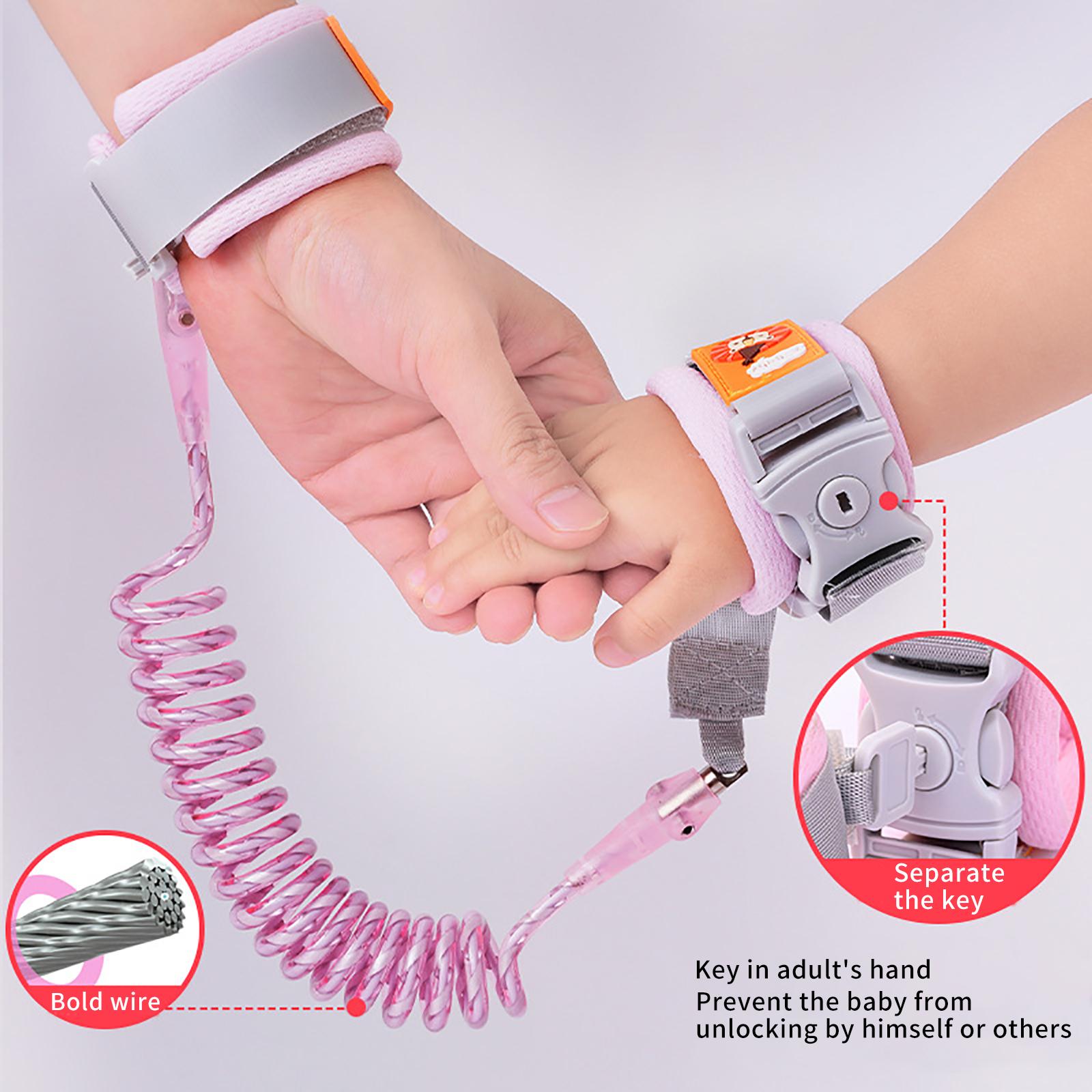 Bé Trẻ Em Chống Lạc Dây Đeo Tay Dây An Toàn Toàn Tập Đi Dây Ngoài Trời Đi Bộ Dây Đai Trẻ Em Dây Đeo Tay Dây Liên Kết Lực Kéo dây