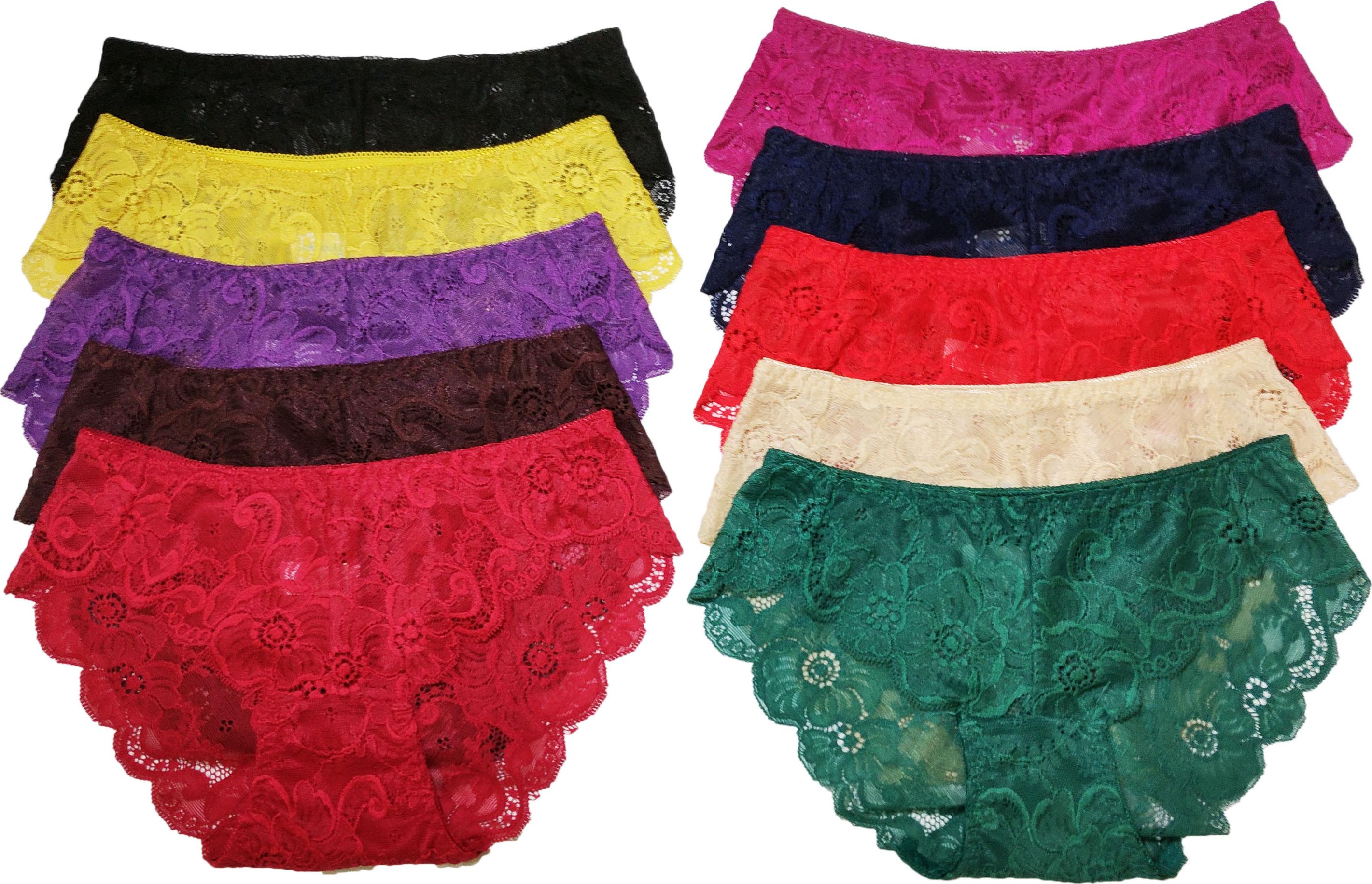 Combo 5 Quần Lót Nữ Ren Cao Cấp Sexy Siêu Đẹp Hàng Xuất LR05