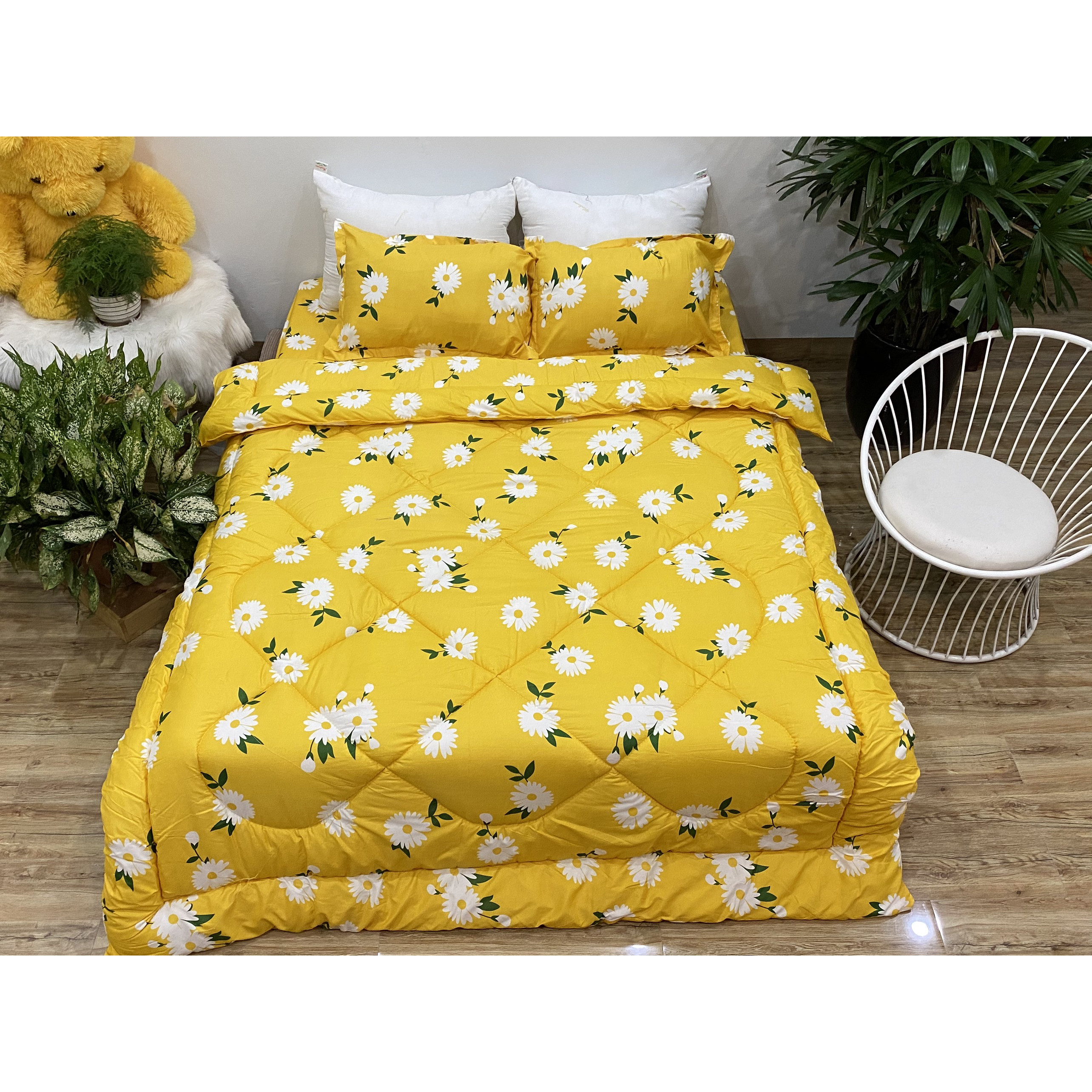 Bộ Chăn Phao 5 Món Mẫu Phao 34