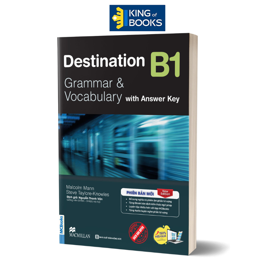 Trọn Bộ Giáo Trình Destination Grammar &amp; Vocabulary B1, B2, C1&amp;C2 (Kèm Đáp Án)