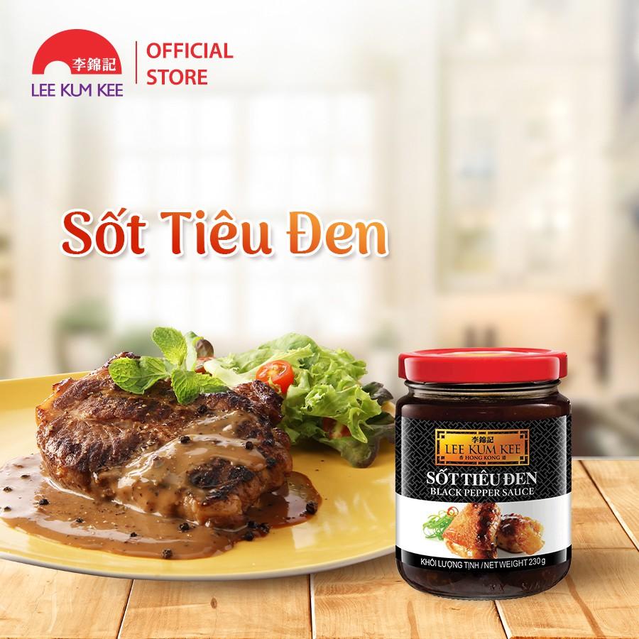 Sốt Tiêu Đen Lee Kum Kee 230g/hủ (Combo 2 hủ) thích hợp cho việc xào nấu