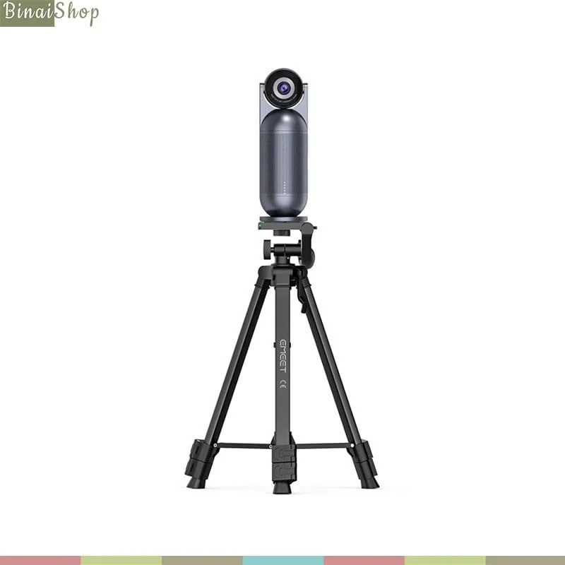 EMEET FTD603 - Tripod Đa Năng Điều Chỉnh 30-140cm Cho Webcam, Máy Ảnh, Điện Thoại Và Camera Hội Nghị - Hàng Chính Hãng