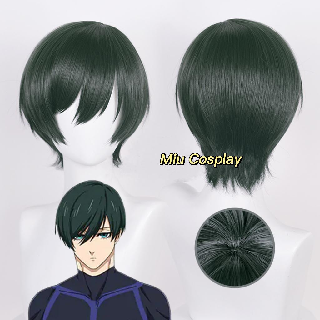 Wig/Tóc giả cosplay Rin Itoshi - Blue Lock