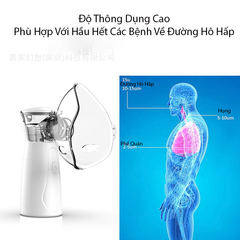 Máy Xông Mũi Họng Cao Cấp Cho Bé Công Nghệ Nhật Bản Cầm Tay Giúp Vệ Sinh Mũi Họng Giảm Nguy Cơ Các Bệnh Về Đường Hô Hấp - Máy Khí Dung Xông Mũi Họng Cho Gia Đình Nhỏ Gọn Dễ Dàng Mang Theo