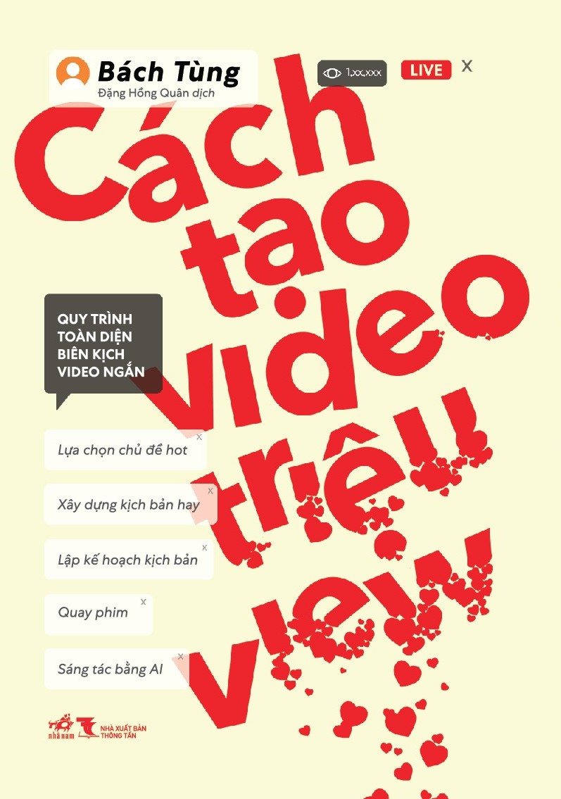 Sách Cách Tạo Video Triệu View