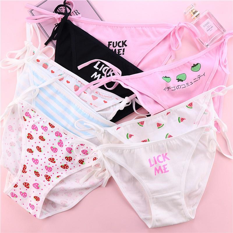 Quần Lót Nữ Cotton Buộc Dây Thời Trang Nhật Bản Hàng Loại Đẹp.