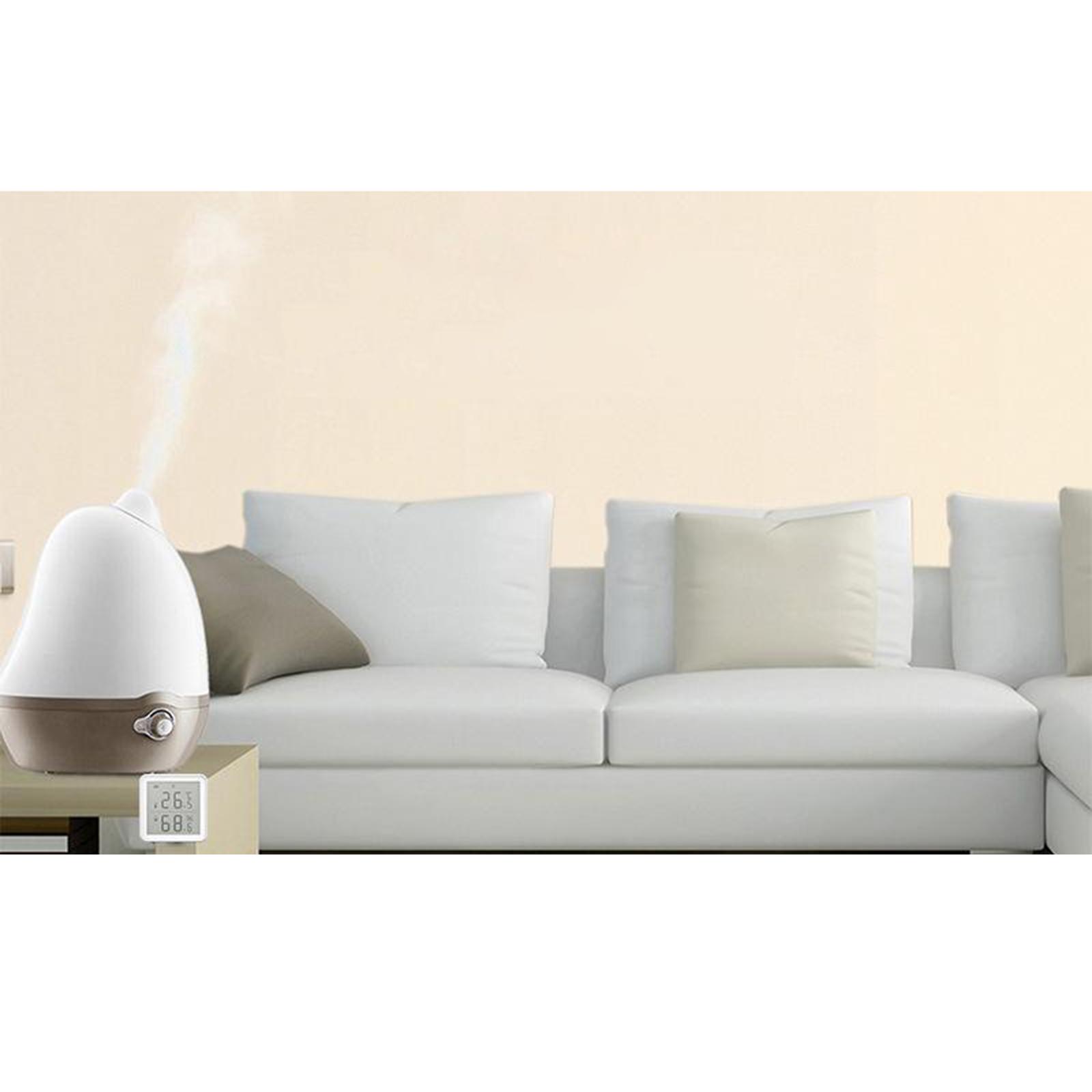 Digital Indoor LCD Thermometer Hygrometer Gauge Temperature Humidity Meter