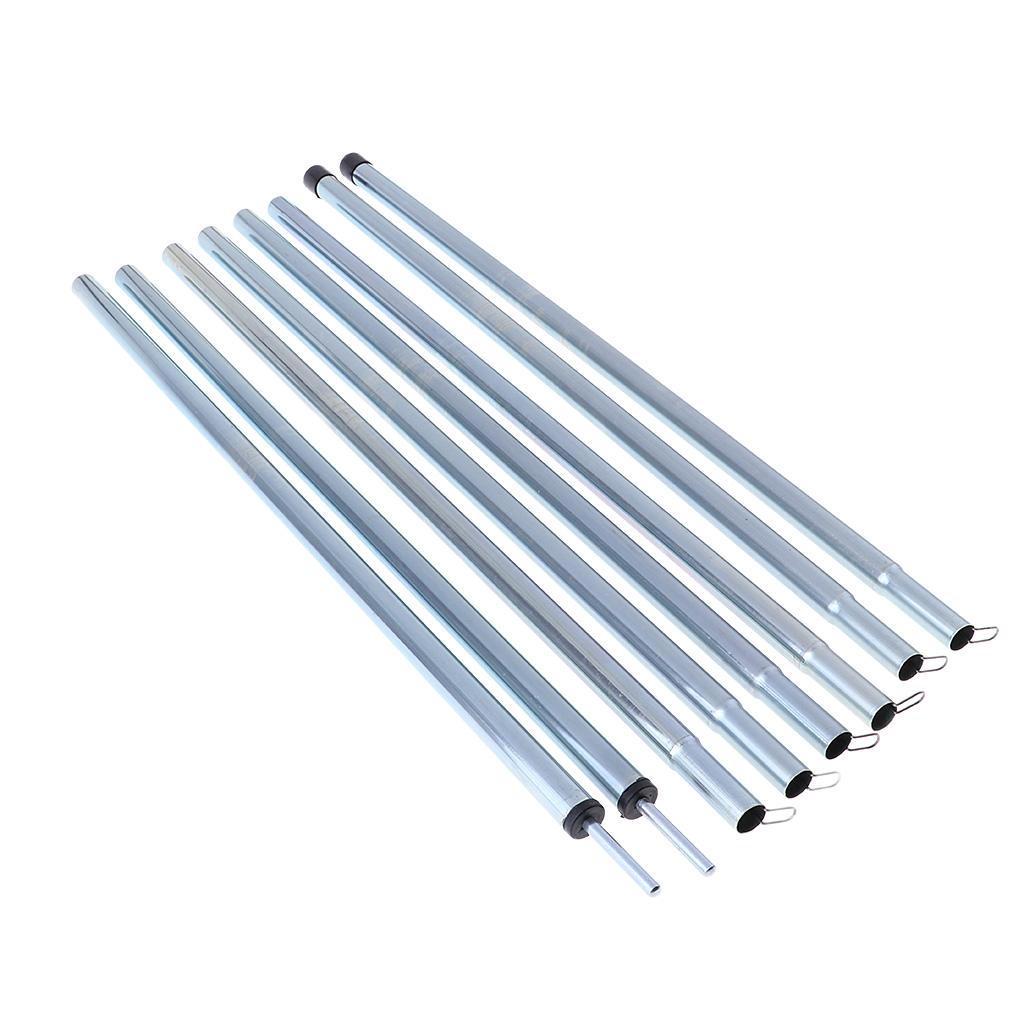 2 Chiếc Sắt Bạc Ngoài Lều Cực Bộ Cần Thay Thế Có Thể Điều Chỉnh Bạt Cực