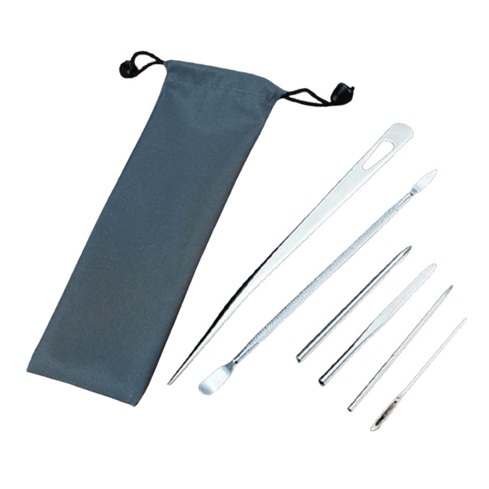 Paracord Multiple Purposes Smoothing Tool Paracord Lacing 6Pcs