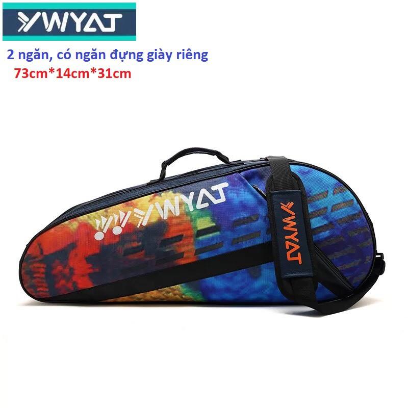 Túi cầu lông Ywyat 866 xanh đậm