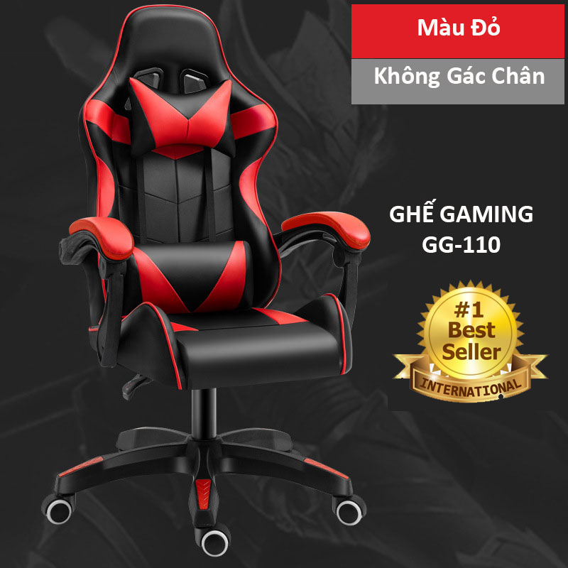 Ghế Game. Ghế Máy Tính. Ghế Gaming - Có Massage 220V - Phong Cách Thể Thao