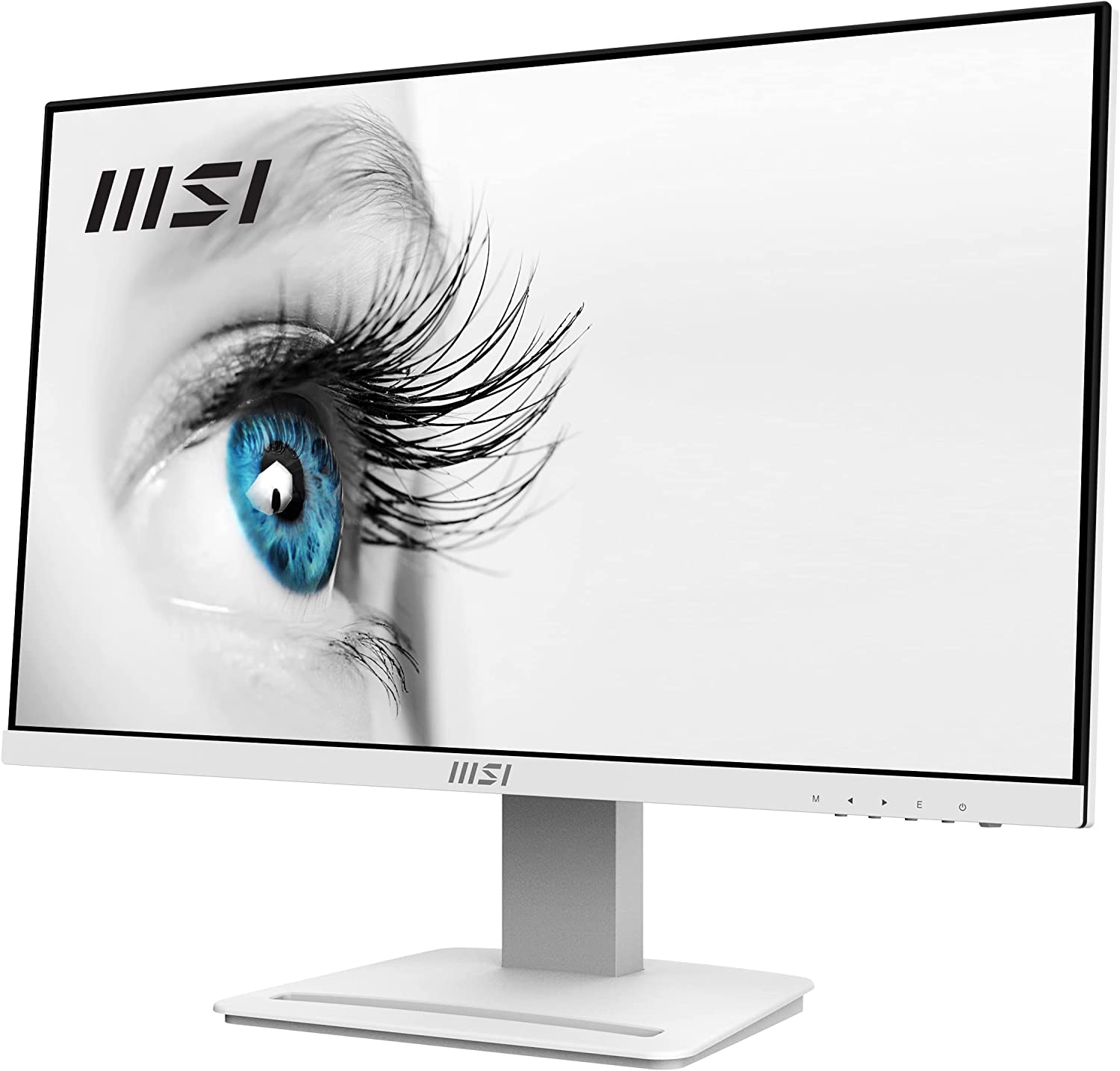 Màn hình MSI Pro MP243W [TRẮNG] 24inch (23.8&quot; FHD IPS, HDMI 60Hz + DisplayPort 75Hz) - Hàng chính hãng DGW phân phối