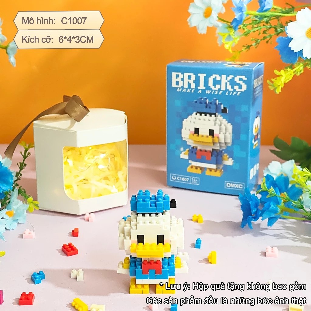 Đồ chơi mini cho bé, đồ chơi lắp ráp xếp hình thông minh