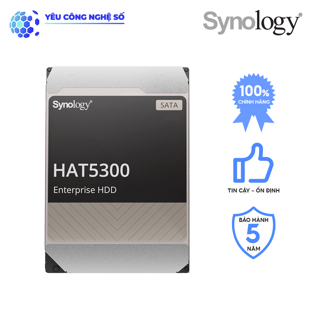 Ổ cứng HDD Synology HAT5300 3.5 inch SATA Hàng Chính Hãng