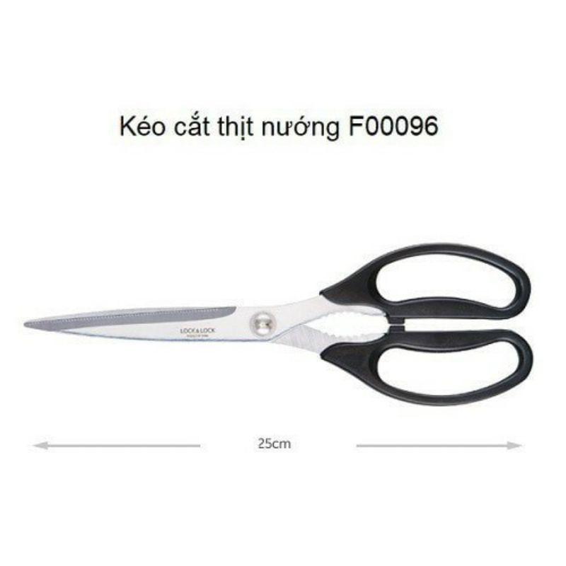 Kéo Cắt Thịt Nướng Cao Cấp F00096 màu đen