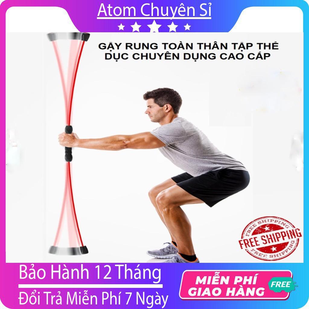 Dụng Cụ Tập Thể Dục Giảm Béo Đàn Hồi Đa Năng Felix Tại Nhà, Thanh Rung Đàn Hồi tập gym-Atom chuyên sỉ