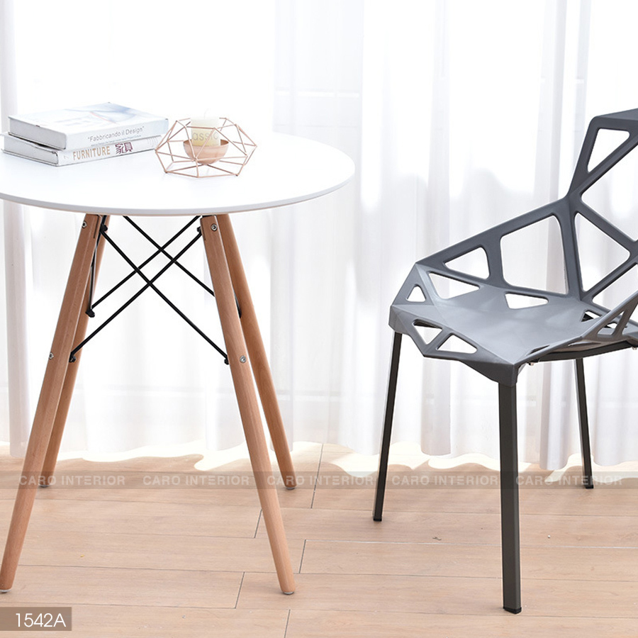 BÀN EAMES TRÒN 4 CHÂN 1542