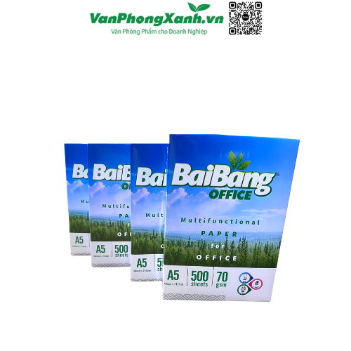 Giấy in Bãi Bằng A5 Định Lượng 70gsm