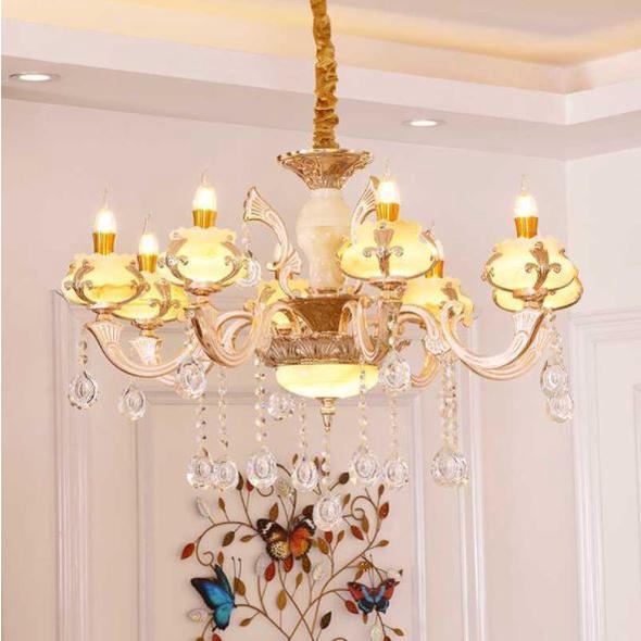 Đèn chùm ZONLE kiểu dáng hiện đại trang trí nhà cửa cao cấp loại 8 tay