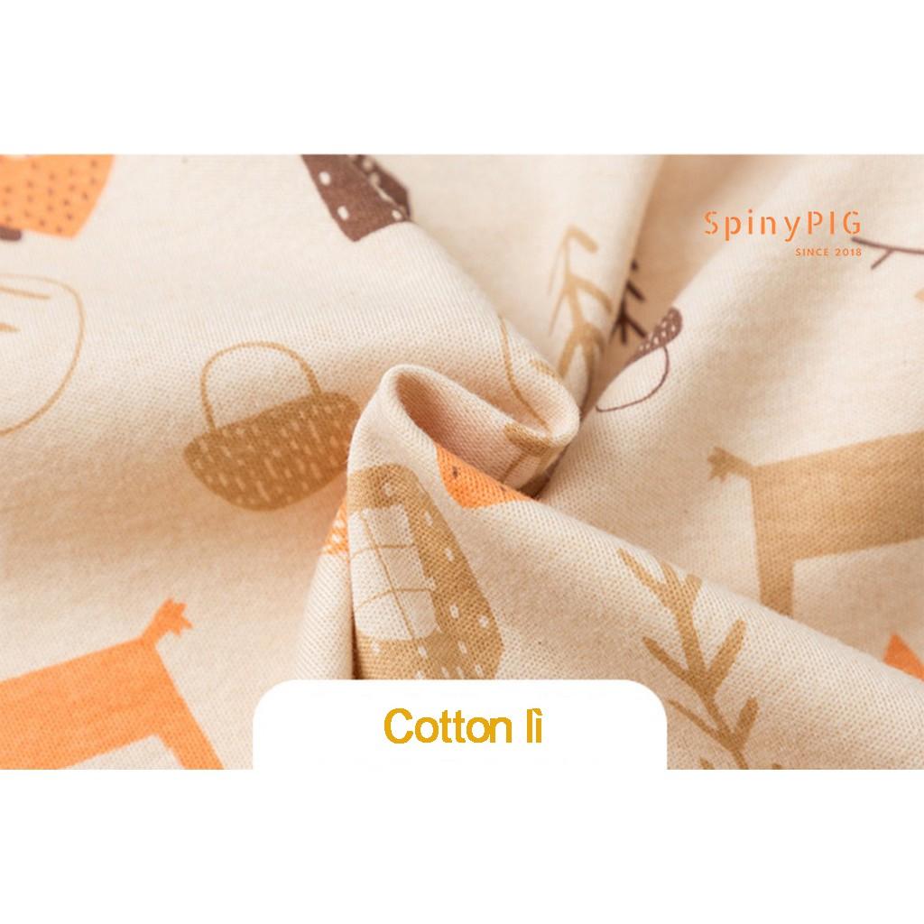 Quần áo sơ sinh 0-2 tuổi 100% cotton hữu cơ tự nhiên không chất tẩy nhuộm cực kỳ đáng yêu