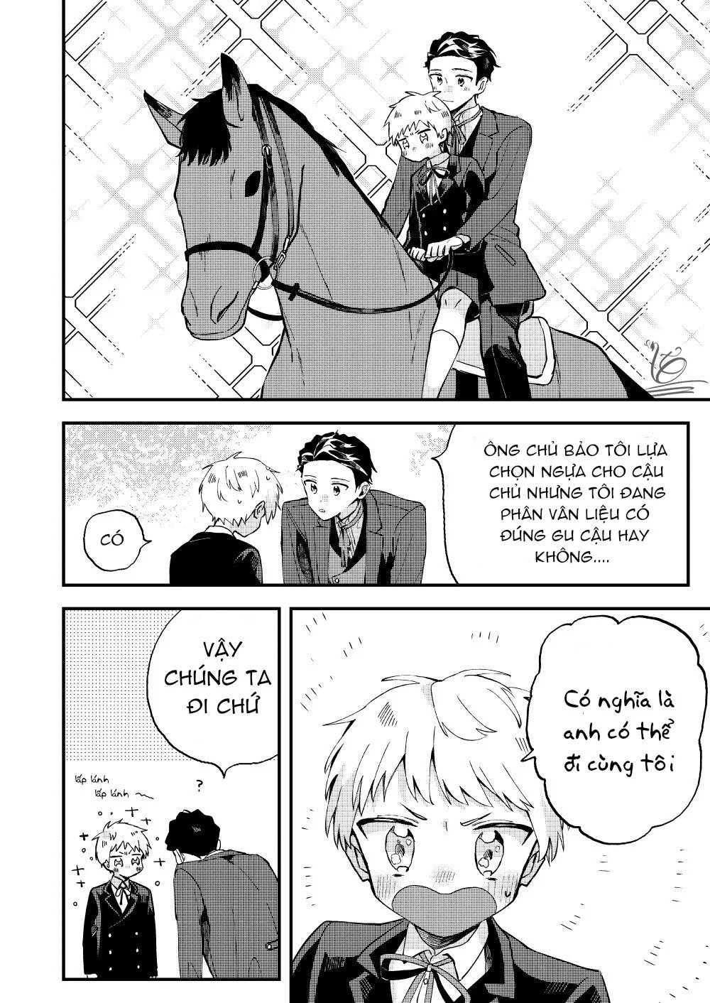 nhóc tóc vàng và chàng quản gia người nhật chapter 2.1 10