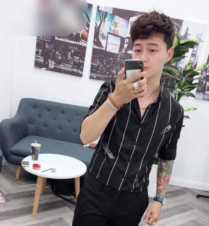 Áo Sơ Mi NAm Body Tay Dài Y hình