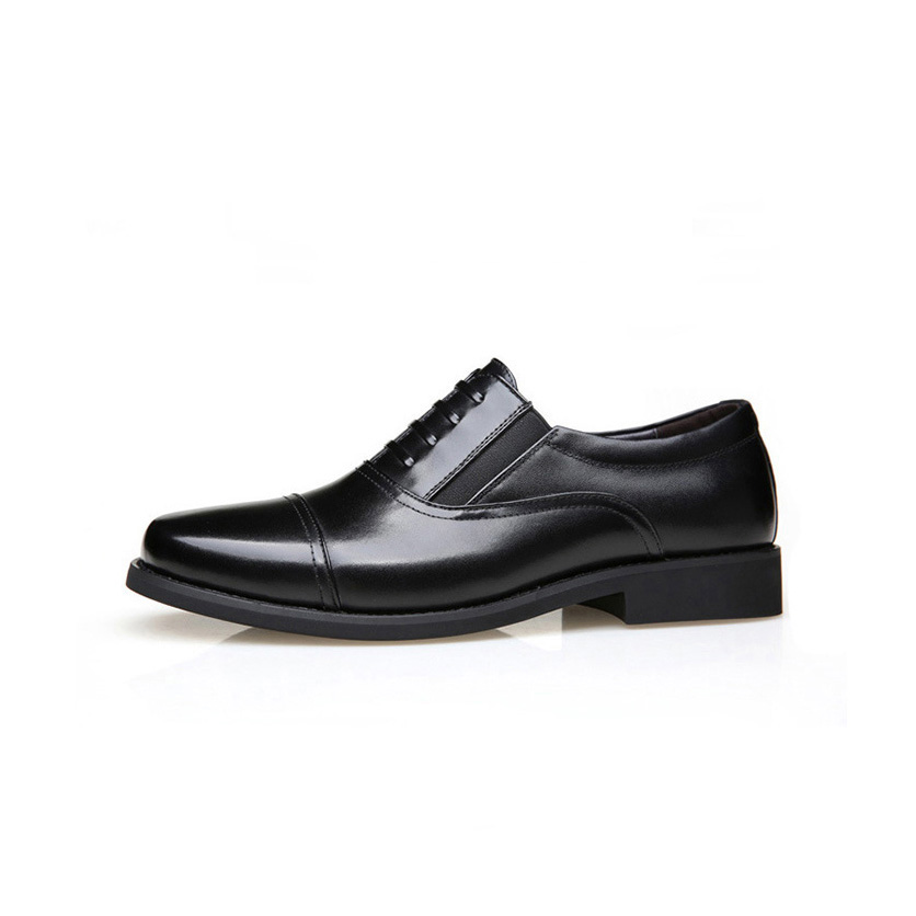 Homme York - Loafer Italian Leather Dress Shoe in Black
