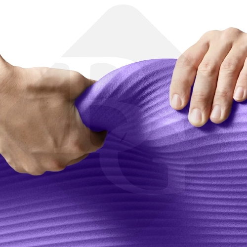 BG Thảm tập Yoga,GYM chuyên dụng dày 10mm cao su NBR nguyên khối, độ đài hồi tốt, chống lún, Chống trơn trượt, độ bám cao, ngăn ngừa hôi và ẩm mốc
