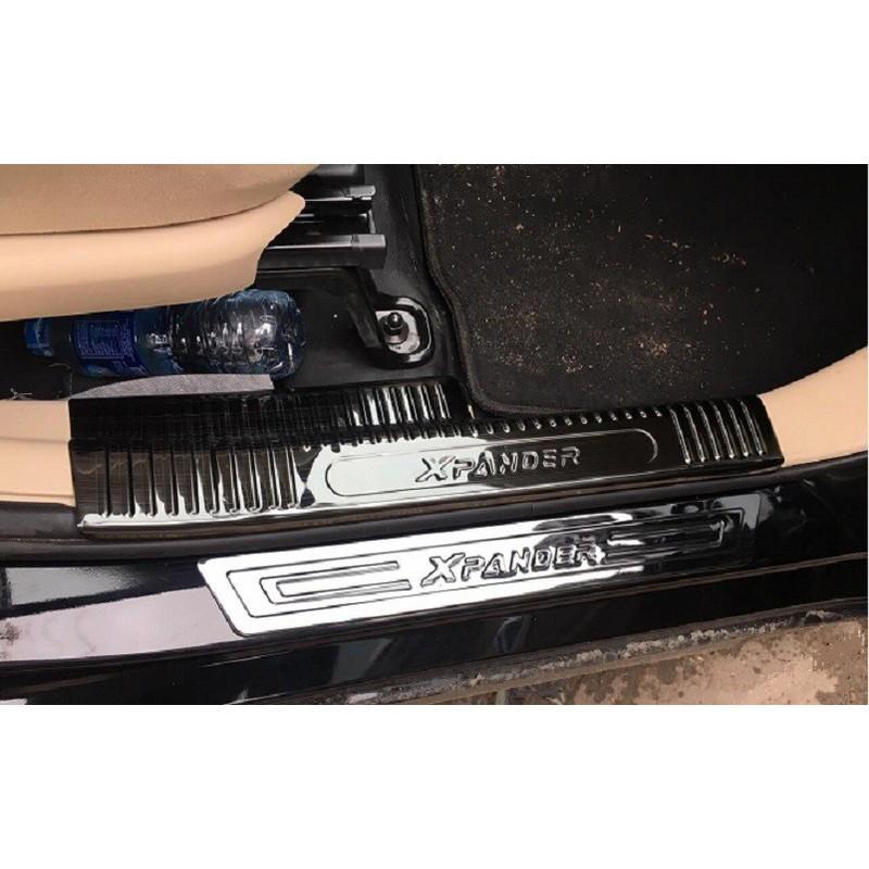 Xpander, Bộ 8 ốp bậc trong ngoài xe Xpander 2018 2019 2020 mẫu titan cao cấp