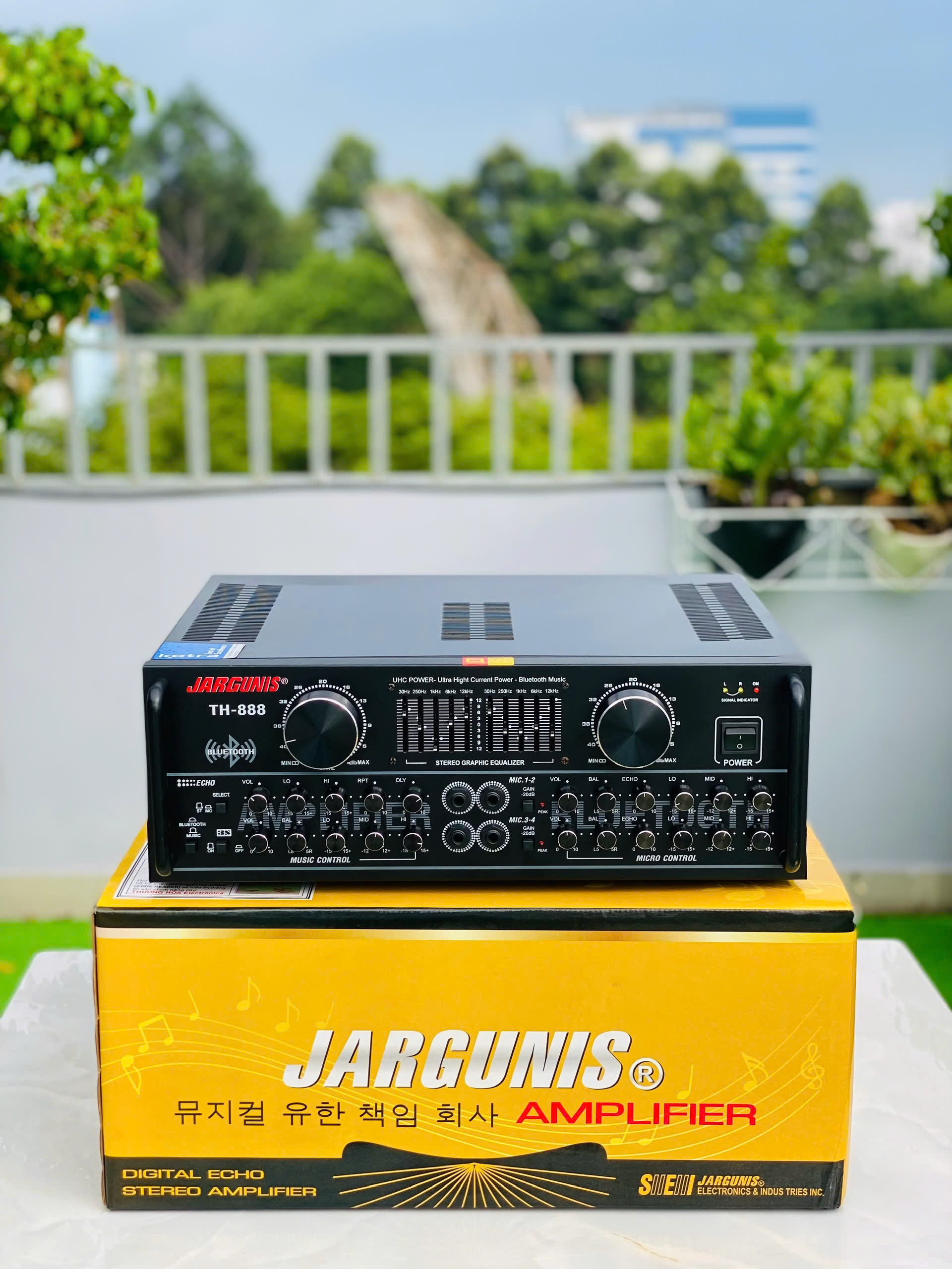 Amply Hát Karaoke Cực Hay MTMAX TH888 Bluetooth Công Suất 900W Cực Đại, 16Ω Chuyên Dùng Hát Karaoke, Nghe Nhac, Hội Trường, Phát Biểu, Hàng Chính Hãng