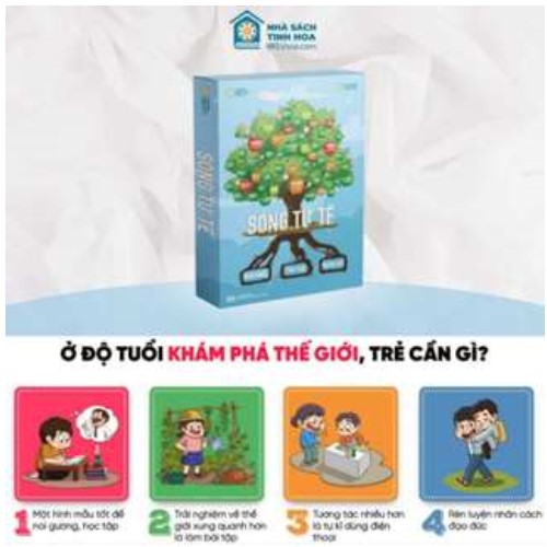 Sách Dạy Con - Bộ Sách Sống Tử Tế bộ truyện cho bé từ tập 1 đến tập 10 - Hàng Chính Hãng