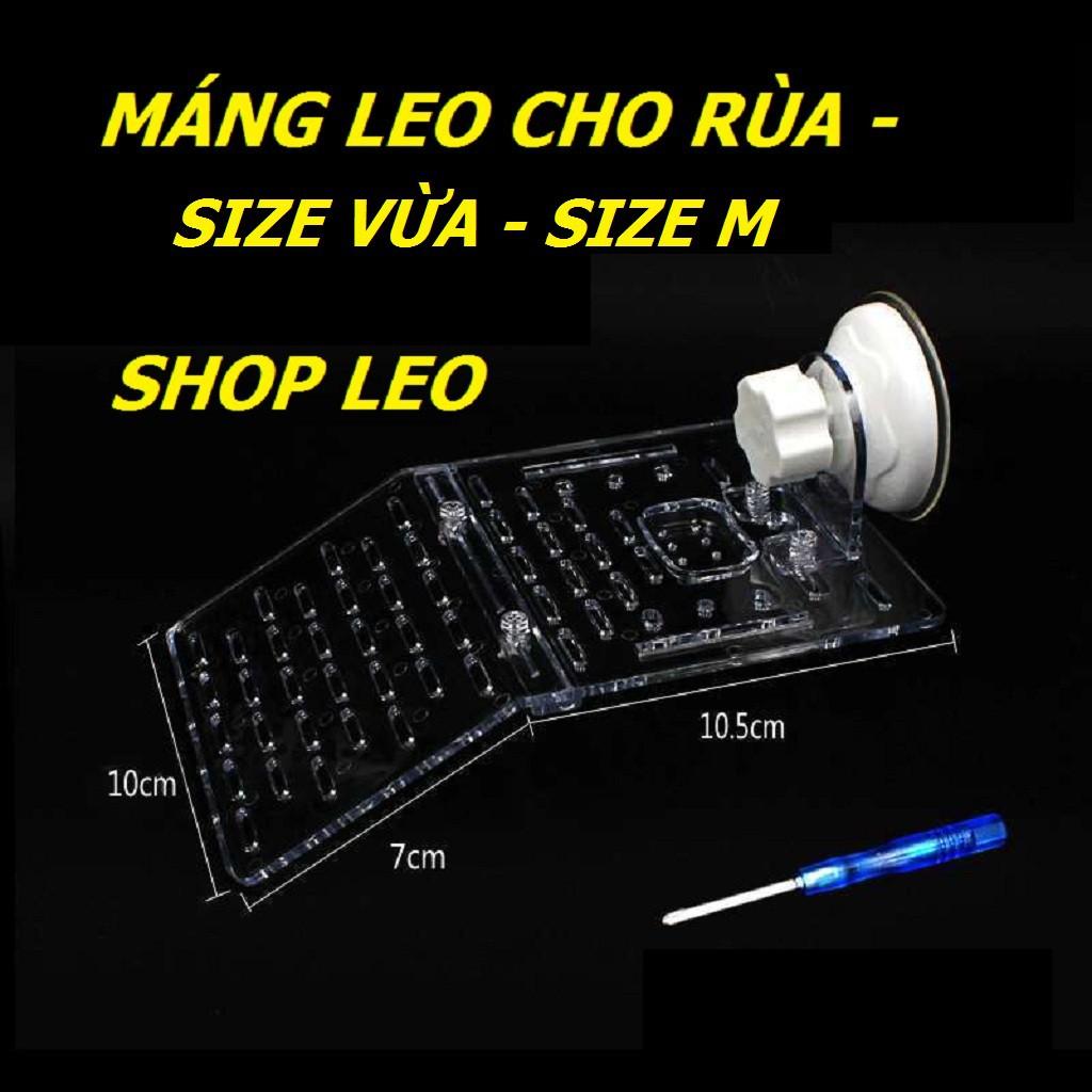 MÁNG LEO CHO RÙA NƯỚC MIKA SIZE TO