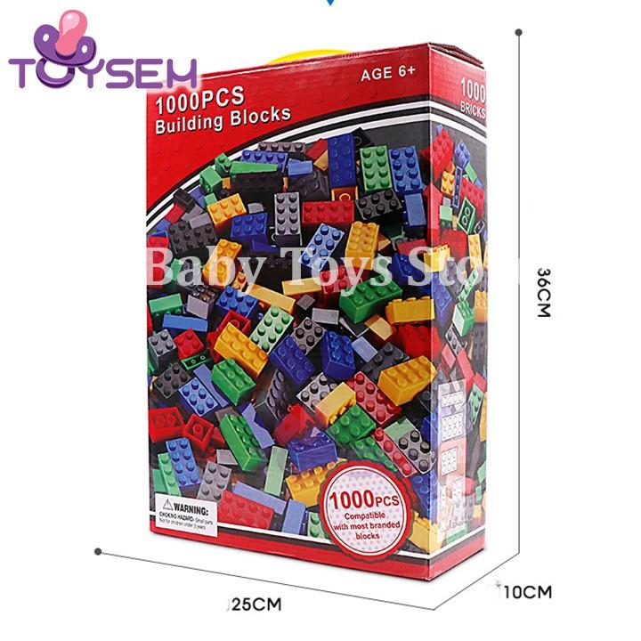 Đồ chơi trẻ em lắp ghép xếp hình 1000 chi tiết phát triển tư duy trí não - Quà tặng sinh nhật, thôi nôi cho bé