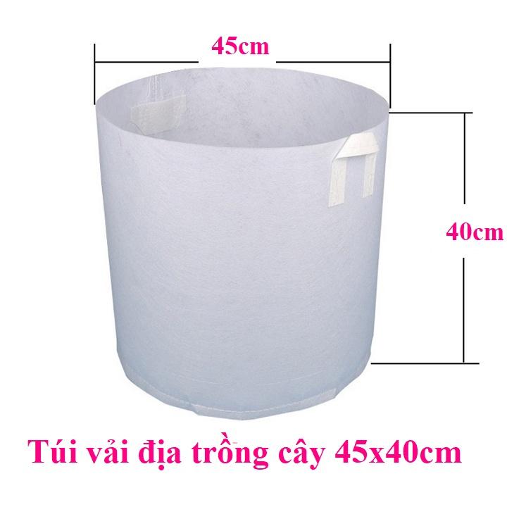 Túi Vải Trồng Cây 2 Quai Xách Kích Thước 45x40cm