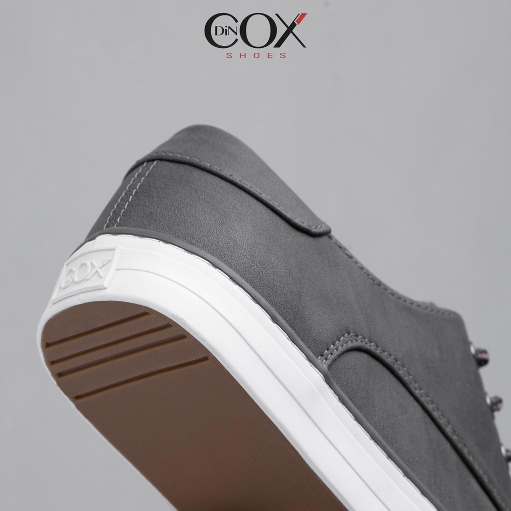 Giày Sneaker Da Nam DINCOX E11 Charcoal Sang Trọng Lịch Thiệp