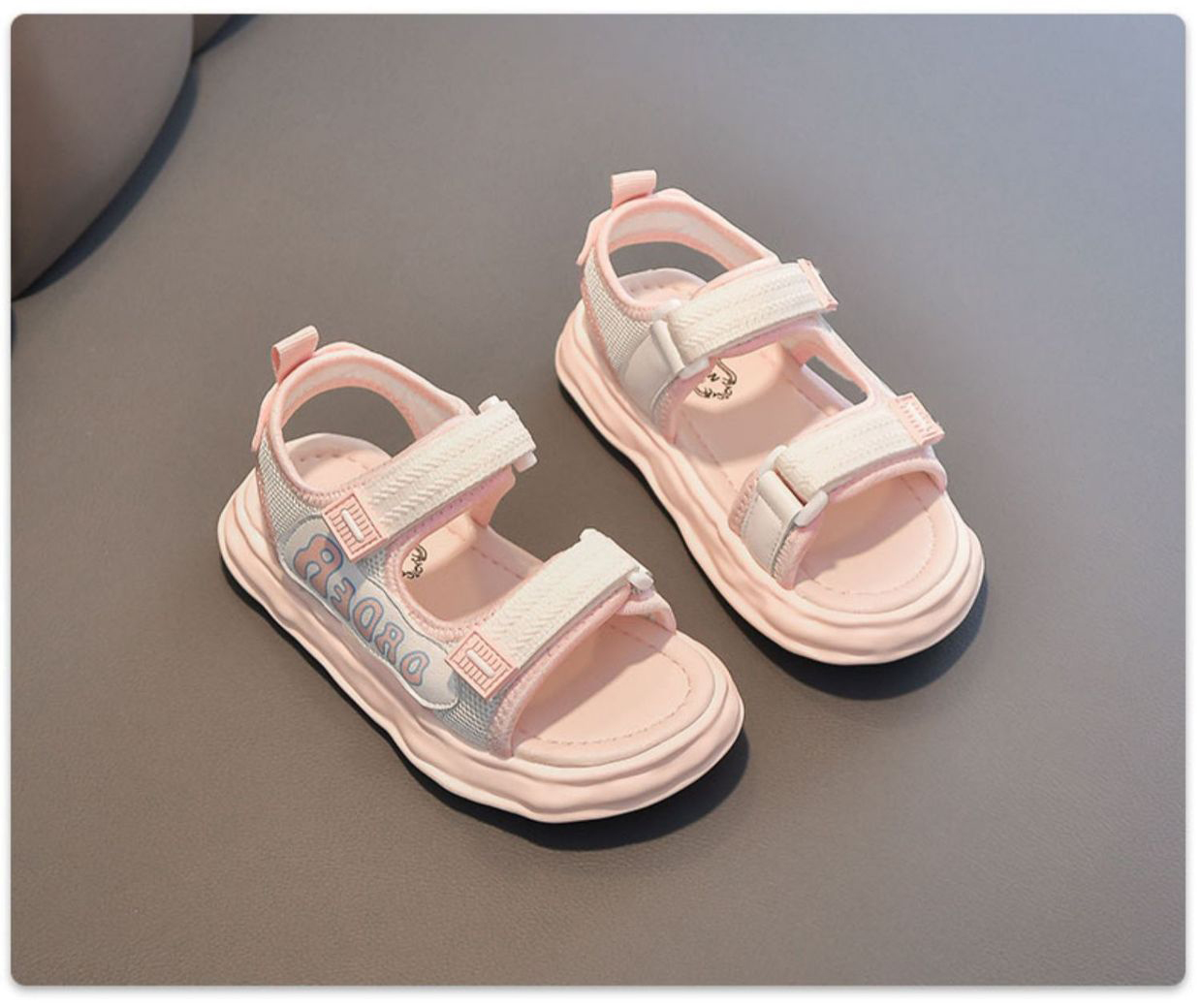Giày Sandal quai hậu cho bé gái, thể thao siêu nhẹ, êm nhẹ chống trơn  – GSD9010