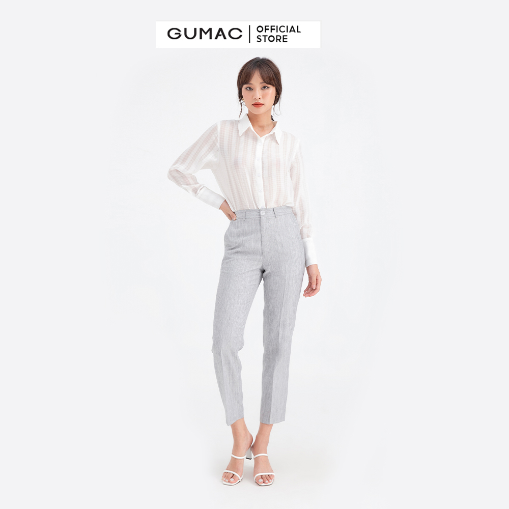 Quần tây nữ GUMAC QB726 cơ bản