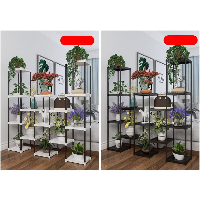 Kệ để chậu hoa, cây cảnh - kệ ngăn trang trí nhựa 11 ngăn_RE0201