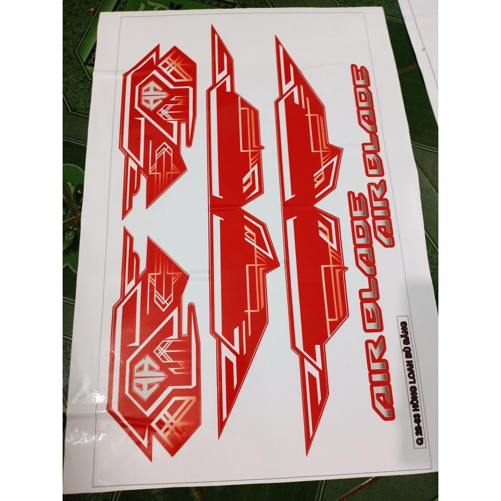 Tem rời AB 2016 xe đỏ