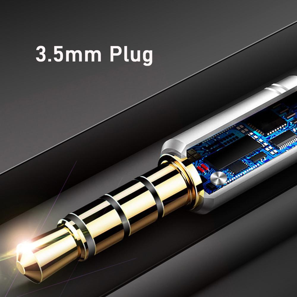 Qkz Ck4-Tai 3.5Mm 6D Tai Nghe 하이파이베이스 Nặng 스테레오 Tai Nghe Chụp 타이 Có 마이크로 Điện Thoại Di Động Âm Nhạc Máy Tính Tai Nghe