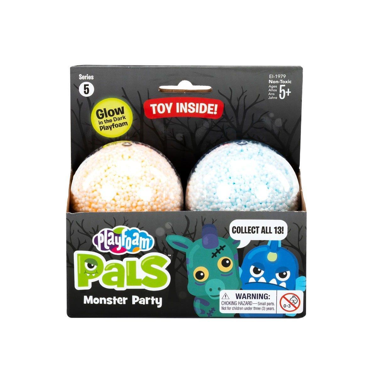 Learning Resources Bộ đồ chơi bọt biển - Playfoam Pals Monster Party (set 2 hộp)