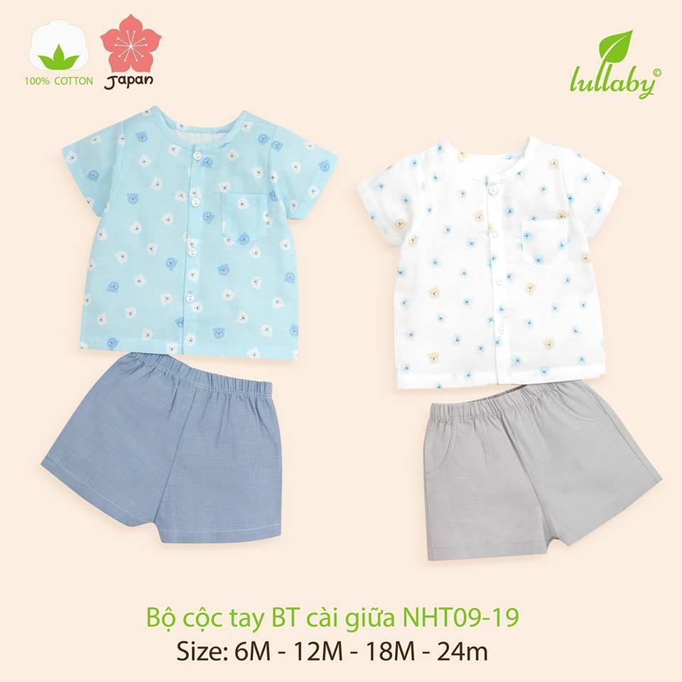  LULLABY - Bộ quần áo cộc tay BT NHT11-19