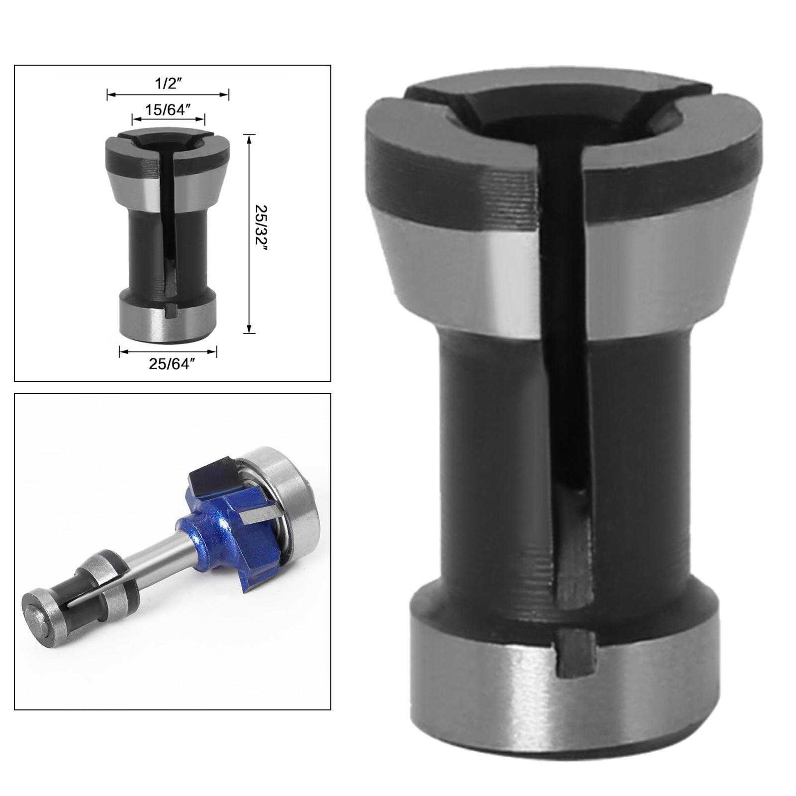 3X Precision Milling Cutter Collets Adapter Engraving Trimming Chuck Head 6mm