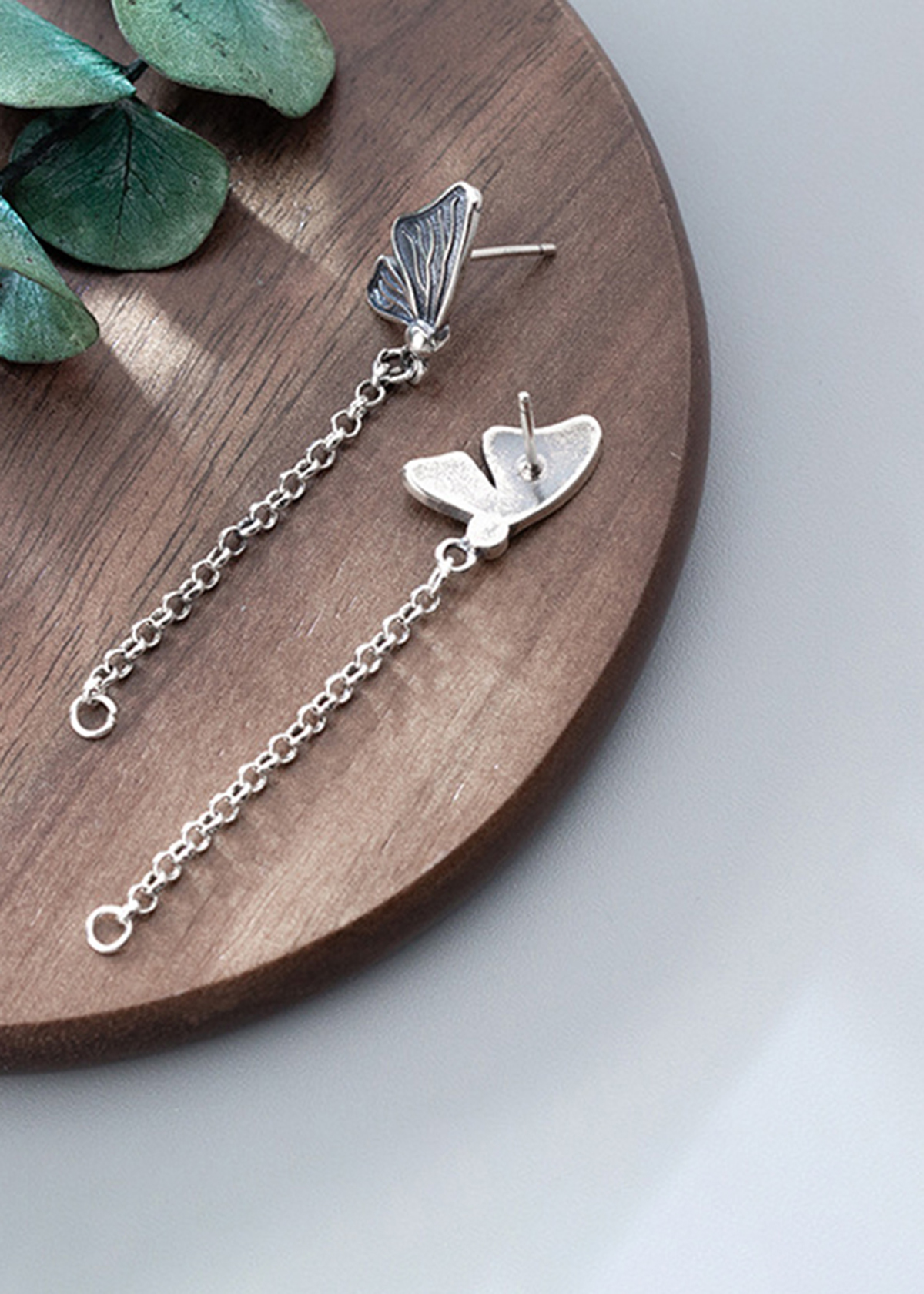 Charm bạc dây bông tai hoa sen - Ngọc Quý Gemstones