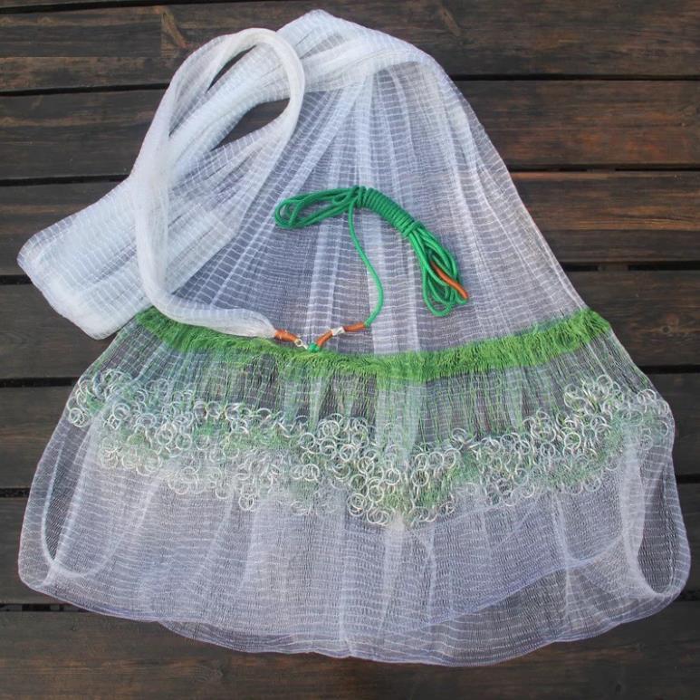 Siêu rẻ siêu rẻ Chài cước xích bắt cá cao cấp bung 6m-8m